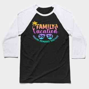 Family Vacation Travel Cruising Together 2024 Family Cruise Baseball T-Shirt